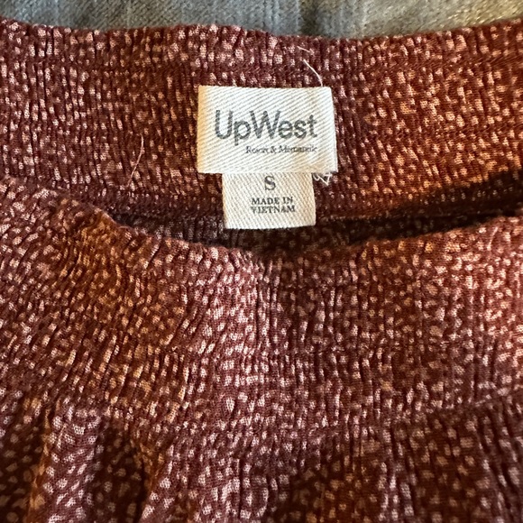 Brown Tiered Women's Skirt - Picture 4 of 5